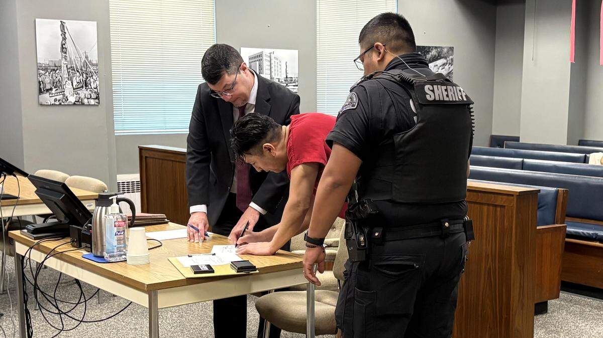 Mikel Leandro Escandon Tibillin was sentenced to 40 months in prison on Sept. 9, 2025 in Whatcom County Superior Court.