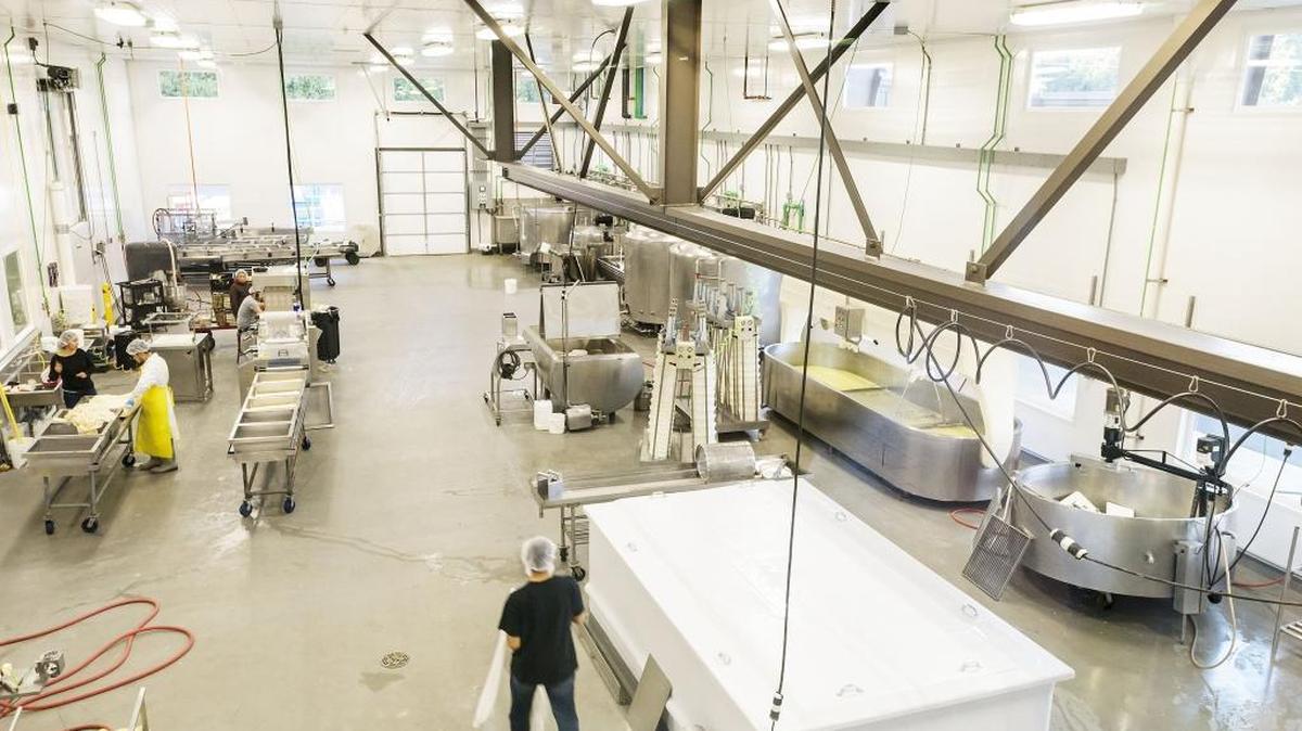 The new 12,800 square foot processing facility at Appel Farms in Ferndale. Manufacturing was one of the stronger industries in terms of job growth last year in Whatcom County. In December there were 600 more Whatcom manufacturing jobs than a year earlier, according to a new state report.