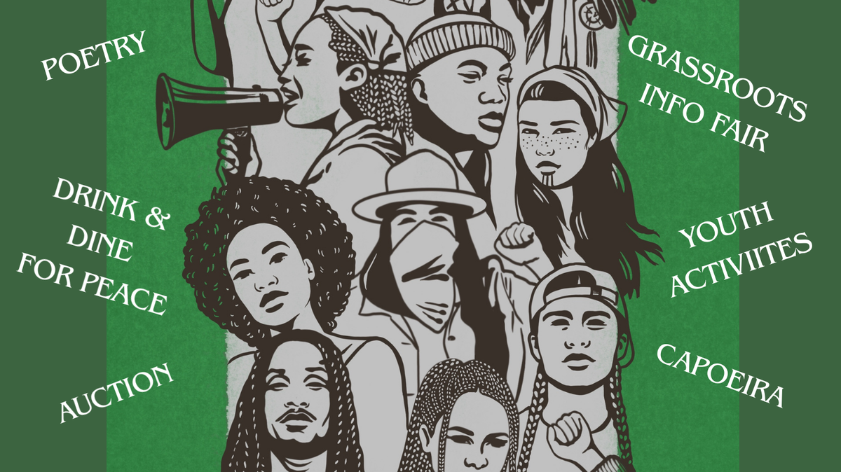 Poster for The Whatcom Peace and Justice Center’s 2025 International Day of Peace.