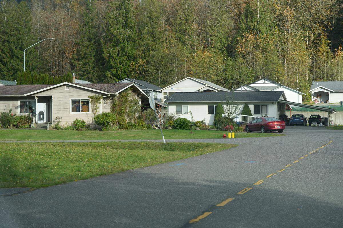 Disenrolled members of the Nooksack Indian Tribe living in this neighborhood in Deming once again face eviction from their homes after a yearslong battle to maintain their housing built with federal tax credits.