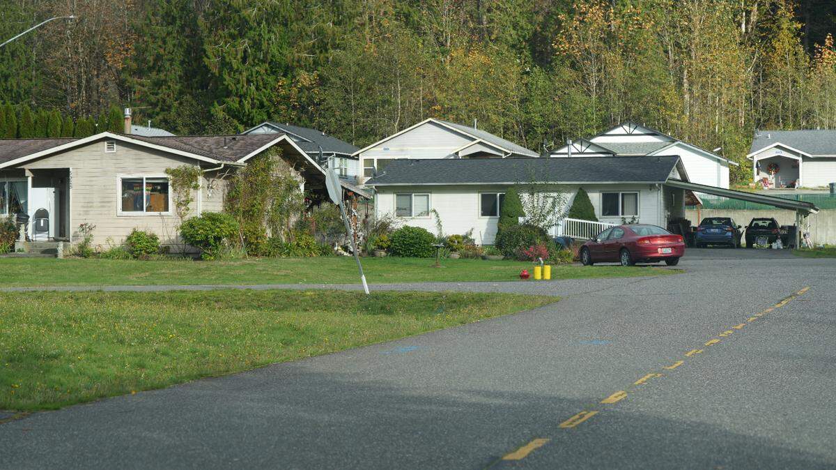 Disenrolled members of the Nooksack Indian Tribe living in this neighborhood in Deming once again face eviction from their homes after a yearslong battle to maintain their housing built with federal tax credits.