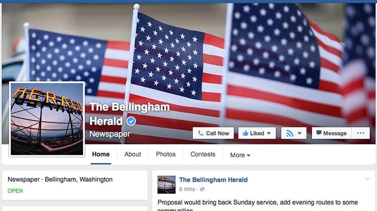Changing your Facebook settings will allow you to continue to see stories from Bellingham and Whatcom County communities in your Facebook news feed.