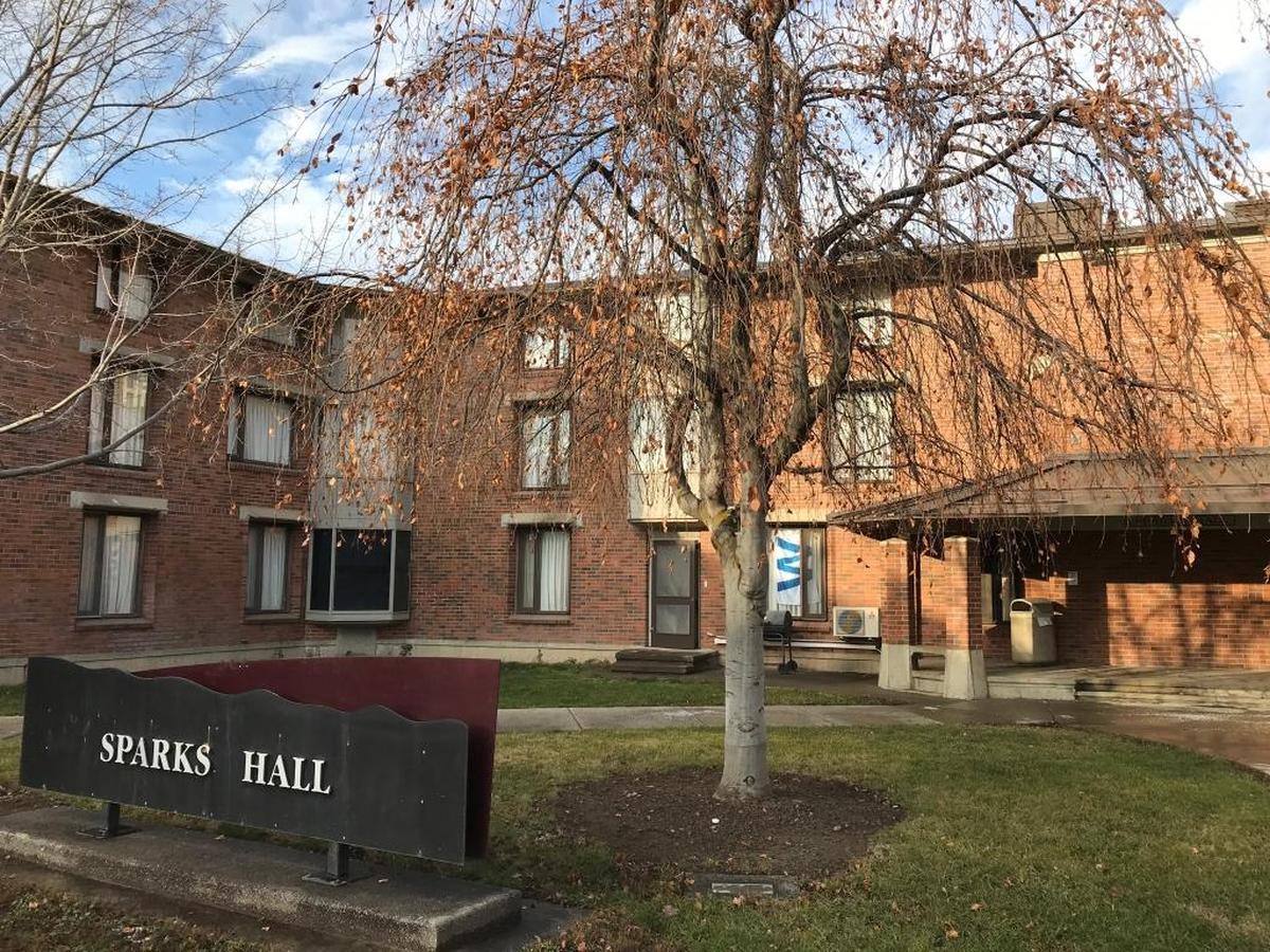Central Washington University students planted a tree in memory of Mandy Stavik outside Sparks Hall on the Ellensburg campus.