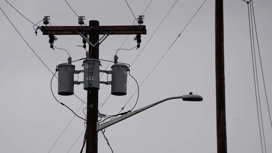 Pole mounted power transformers can weigh hundreds of pounds and are capable of handling large amounts of electrical current, experts say. This is not among the utility poles that were targeted in North Carolina. 