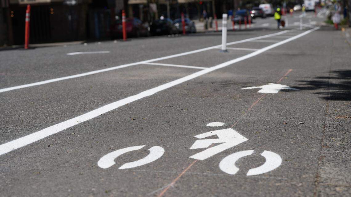 Rules of the Road: Drivers don’t belong in bike lanes, but can anyone else use them?