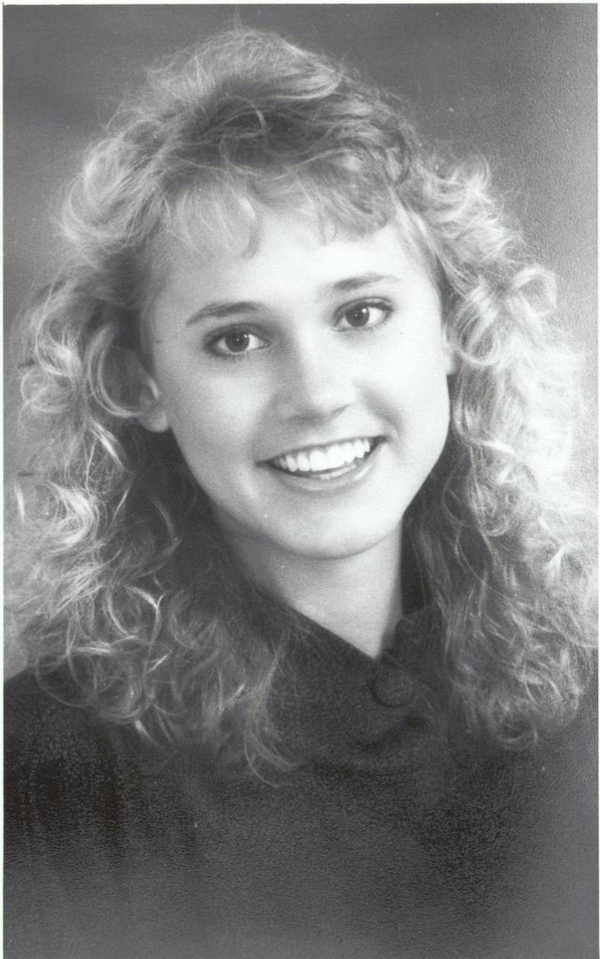 Amanda “Mandy” Stavik in her Mount Baker High School graduation photo. She was a freshman at Central Washington University when she was killed in November 1989 while home visiting family in Whatcom County.
