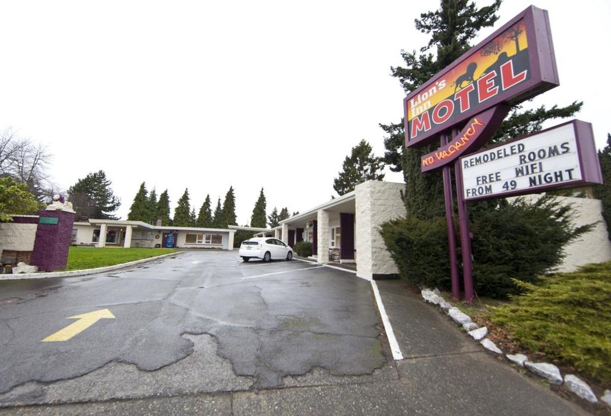 When William Wegley opened the City Center Motel in 1952, it’s location at 2419 Elm St. placed it nicely along busy Highway 99, the north-south route through Bellingham. The business later became the Lion’s Inn Motel and new owners are refurbishing it as the Heliotrope Hotel.