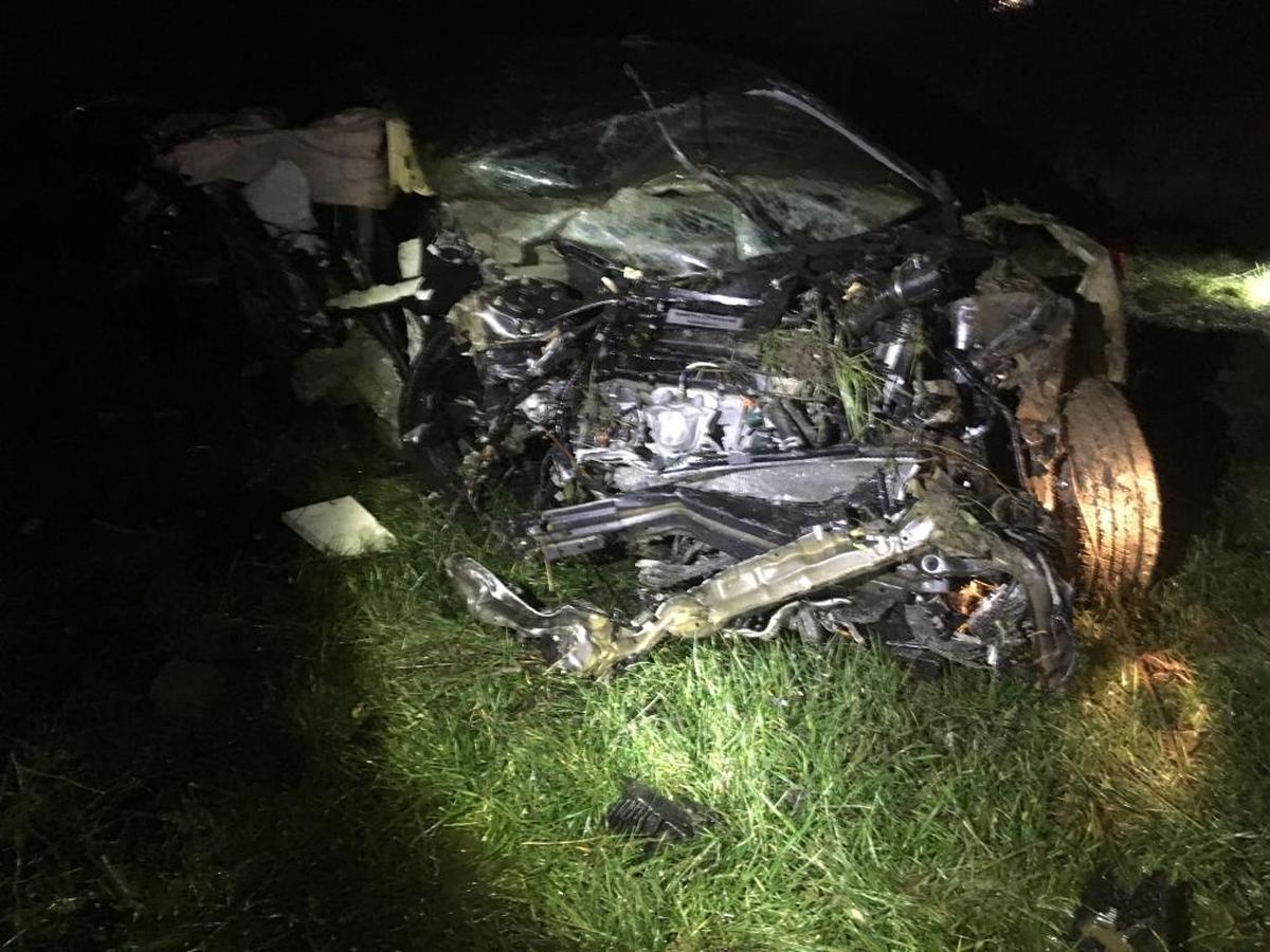 Tre J. Cherochak of Everson was thrown from his 2014 Honda Accord as it rolled into a field south of Sumas.