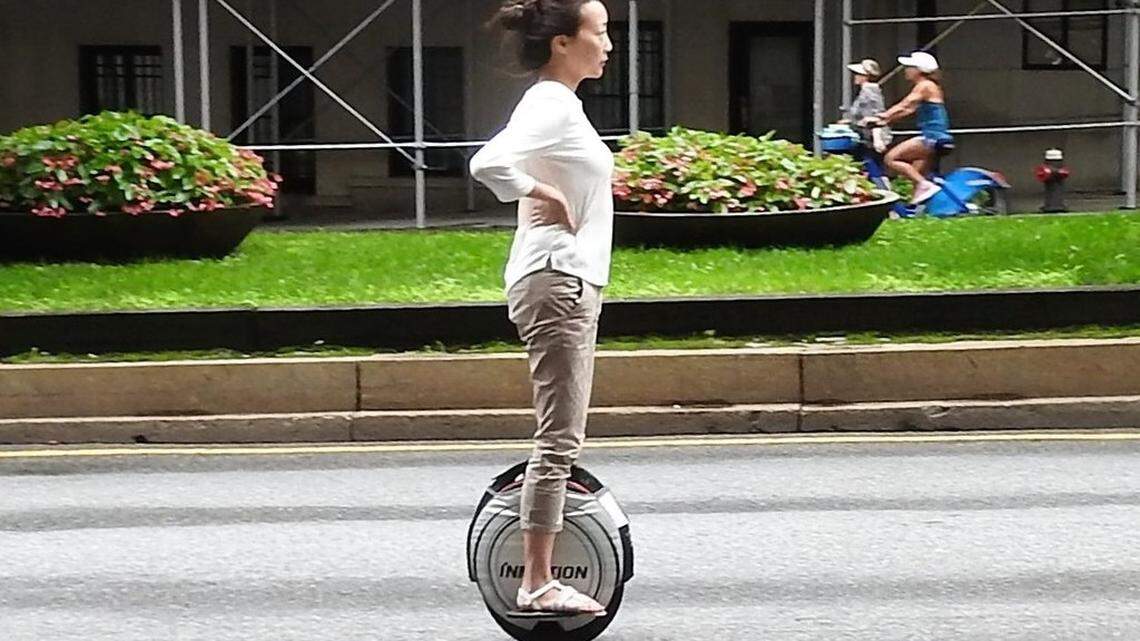 Rules of the Road: Rise of high-speed electric unicycles one wheel short of a good idea
