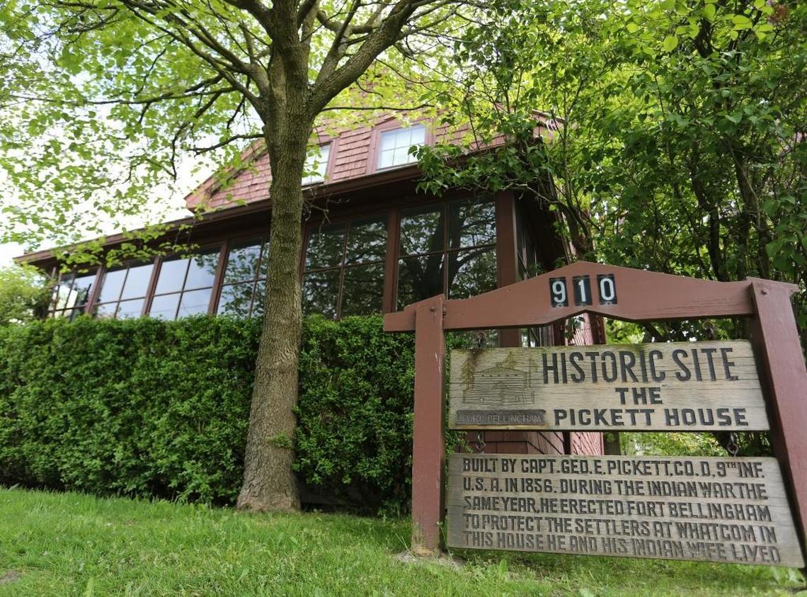 Pickett House, which is managed by the Daughters of Pioneers of Washington, Whatcom Chapter No. 5, is the oldest wooden structure still on its original site in the state, and is also the oldest building in Bellingham. Capt. George E. Pickett, who built Fort Bellingham, lived in the house until 1861. The house became a museum in 1941 and tours are given every second Sunday of the month from 1 to 4 p.m.