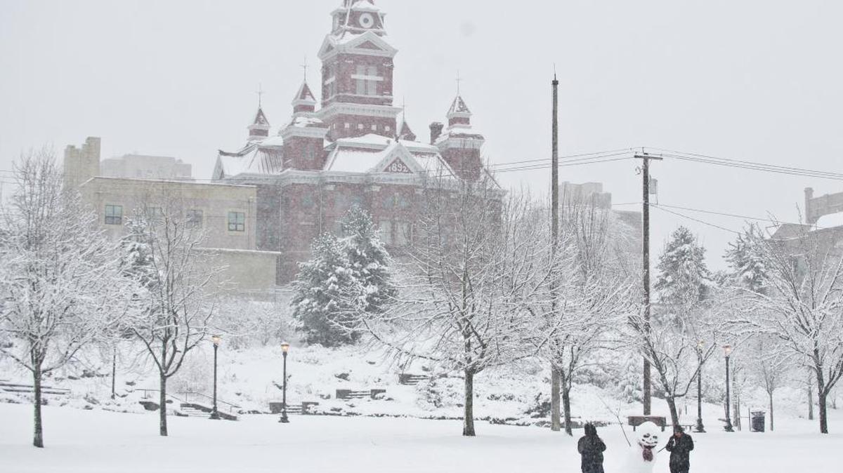 Snow covered Bellingham on Feb. 23, 2014, but it’s unlikely the area will get a white Christmas this year, forecasters say.