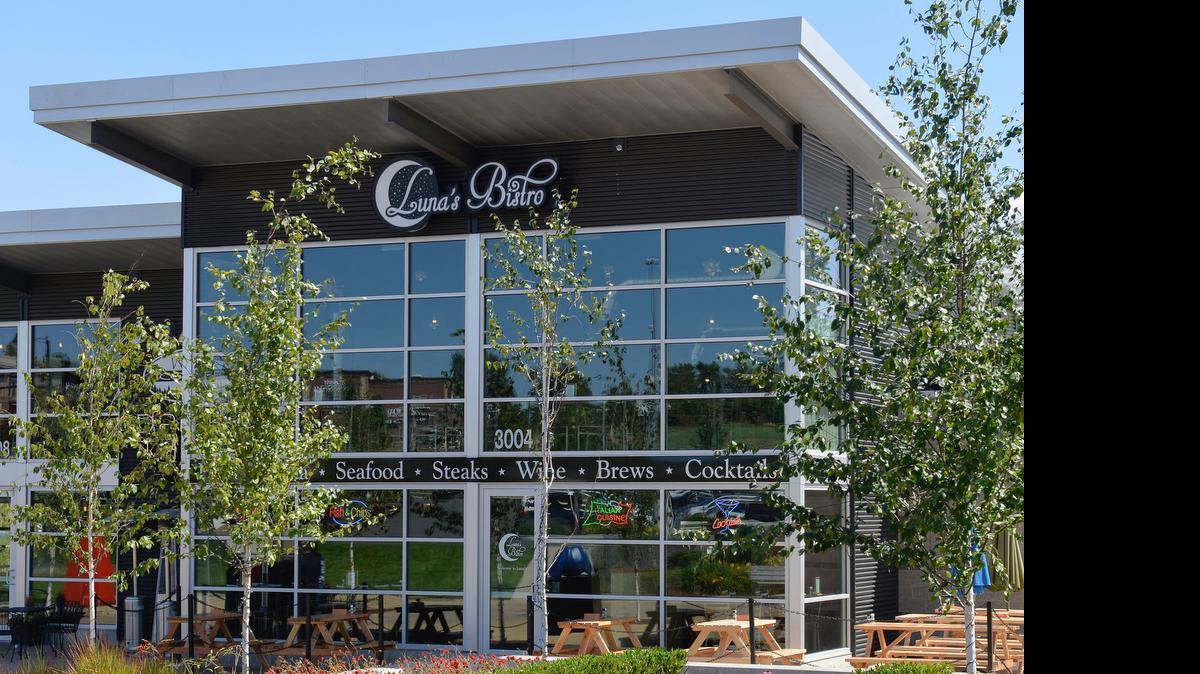
Luna's Bistro, next to the Barkley movie theater in Bellingham, shown July 28, 2015. The restaurant is closing on Aug. 3 for two weeks to remodel and change the concept. It will go from a more formal Italian restaurant to a casual spot serving small dishes to share.
