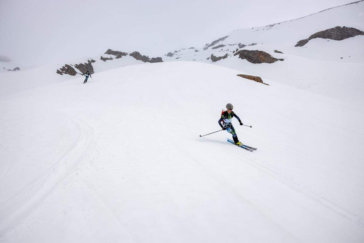 Peter Nowicki of Vancouver, B.C. tackles the descent during last year’s race.