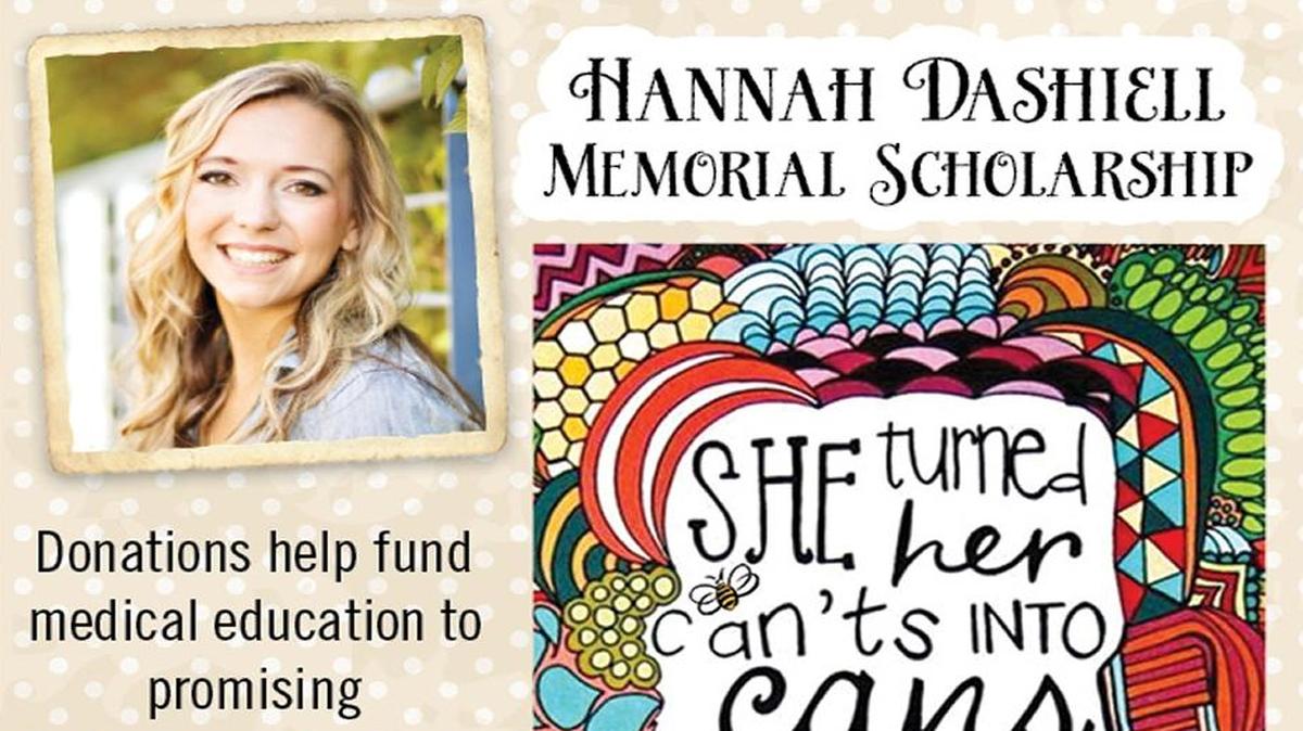 Cusstomers at the Barkley Haggen store who donate to a scholarship fund in memory of Hannah Dashiell, a Squalicum High senior killed in a 2014 car crash, will be able to sign these cards, which will decorate store checkstands.