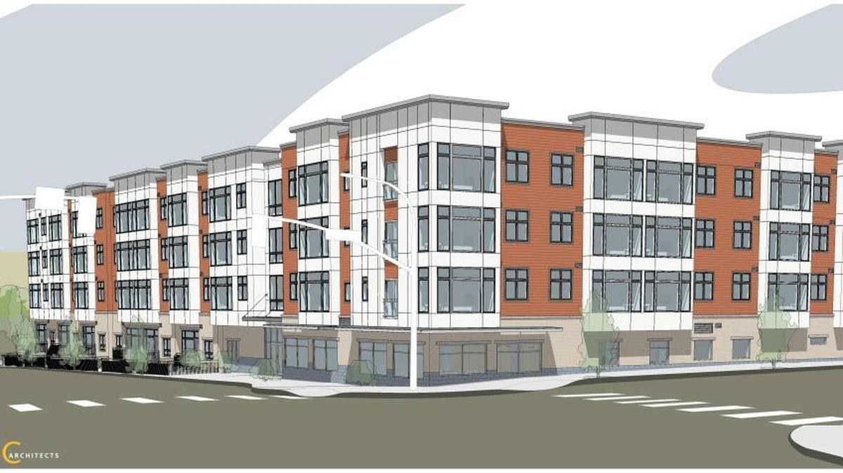 Construction begins September 2016 on the Eleanor Apartments at 1510 N. Forest St. in Bellingham. When completed in fall 2017, the housing project will have 80 one-bedroom apartments for low-income seniors who are 62 years and older. Mercy Housing Northwest is building the apartment complex on the former Wilson Motors property.