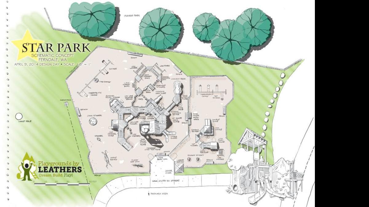 
Ferndale has received a state grant to help build the proposed Star Park playground in Pioneer Park.
