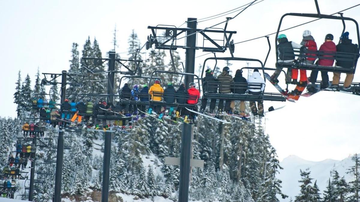 Opening day at Mt. Baker Ski Area on Nov. 21, 2013.