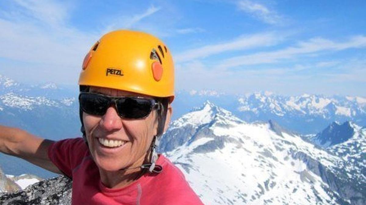 Susan Bennett of Bellingham is shown in an undated climbing trip.