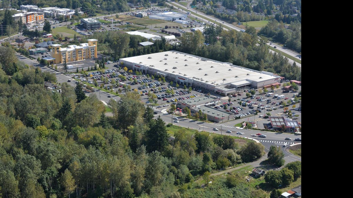 
Costco can start clearing trees for a new store that it plans to build across from the Fred Meyer store on West Bakerview Road, shown Sept. 19, 2013.
