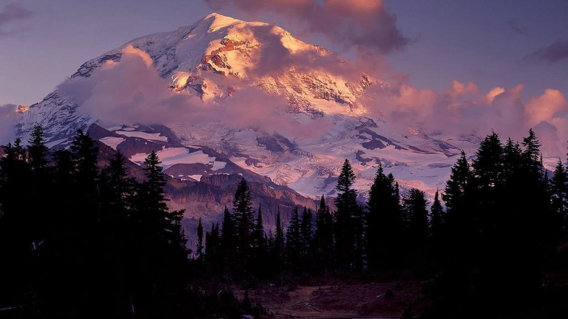 Mount Rainier, a volcano in Washington state, was variously called Mount Tahoma or Mount Tacoma by local tribes. According the Tacoma News-Tribune, the mountain was called Mount Tacoma by non-native locals well into the 20th Century. It was named Mount Rainier by British Capt. George Vancouver, who was exploring the Puget Sound and gave the name in honor of a friend, Peter Rainier.