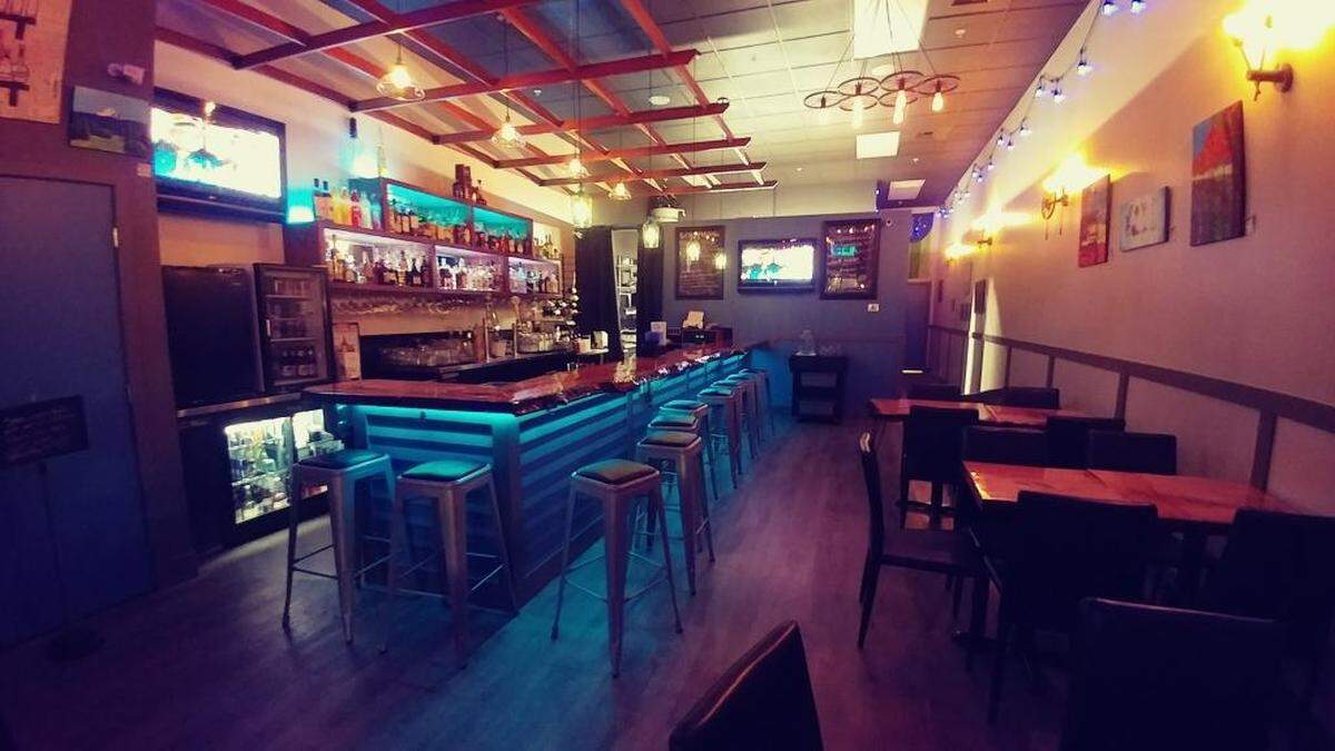 A look at the Blue Abode Bar, which opened earlier this month in Barkley Village.