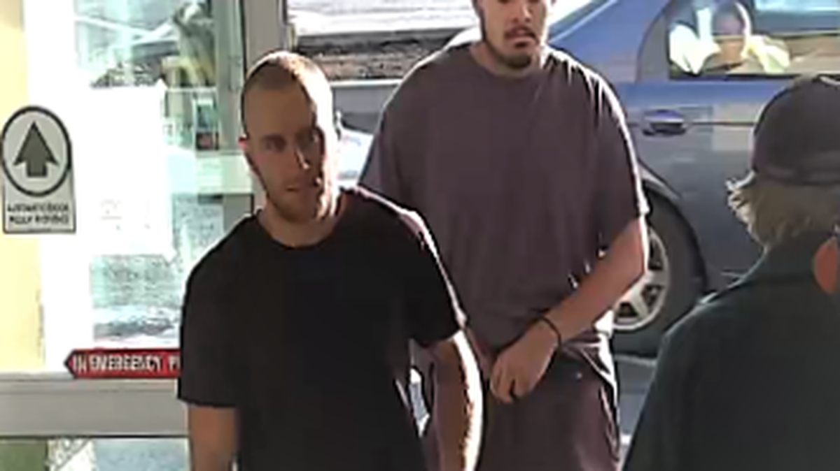 Ferndale Police are asking for the public’s help in identifying these two men suspected of trying to steal a car from a grocery parking lot.