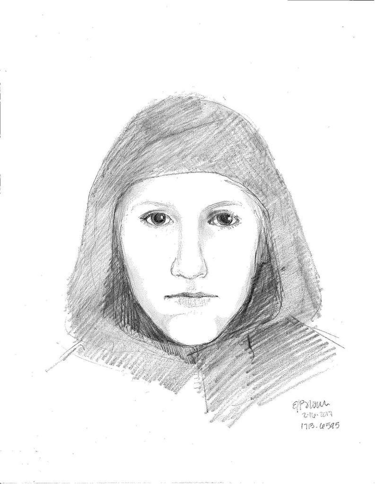 Police released a sketch of a man suspected of spying on women in the Sehome and York neighborhoods in February.