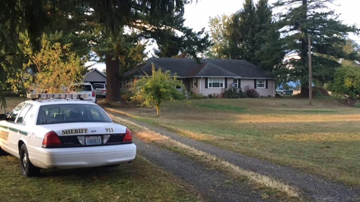 
Whatcom County Sheriff’s deputies investigate the deaths of two people at 1158 Central Road west of Everson on Wednesday evening, Sept. 2. No details were released.
