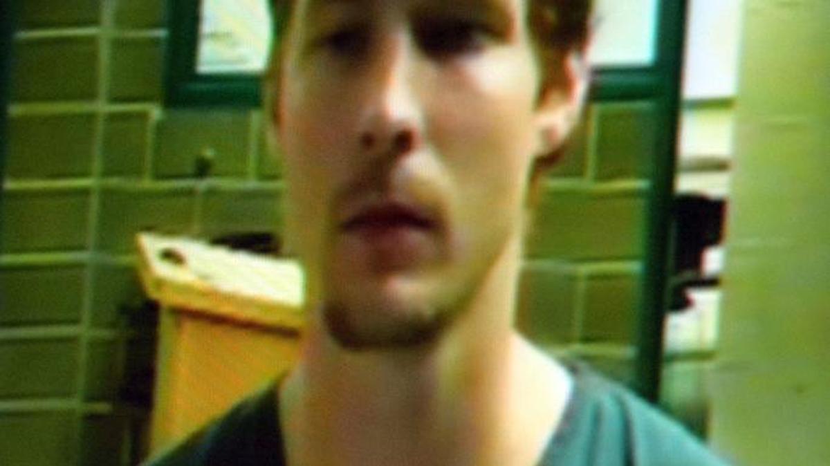 Cleve Allen Goheen-Rengo, 26, appears in court Thursday, June 8, 2017. He faces felony charges of intimidating a Whatcom County judge in response to her ruling in a child custody case.