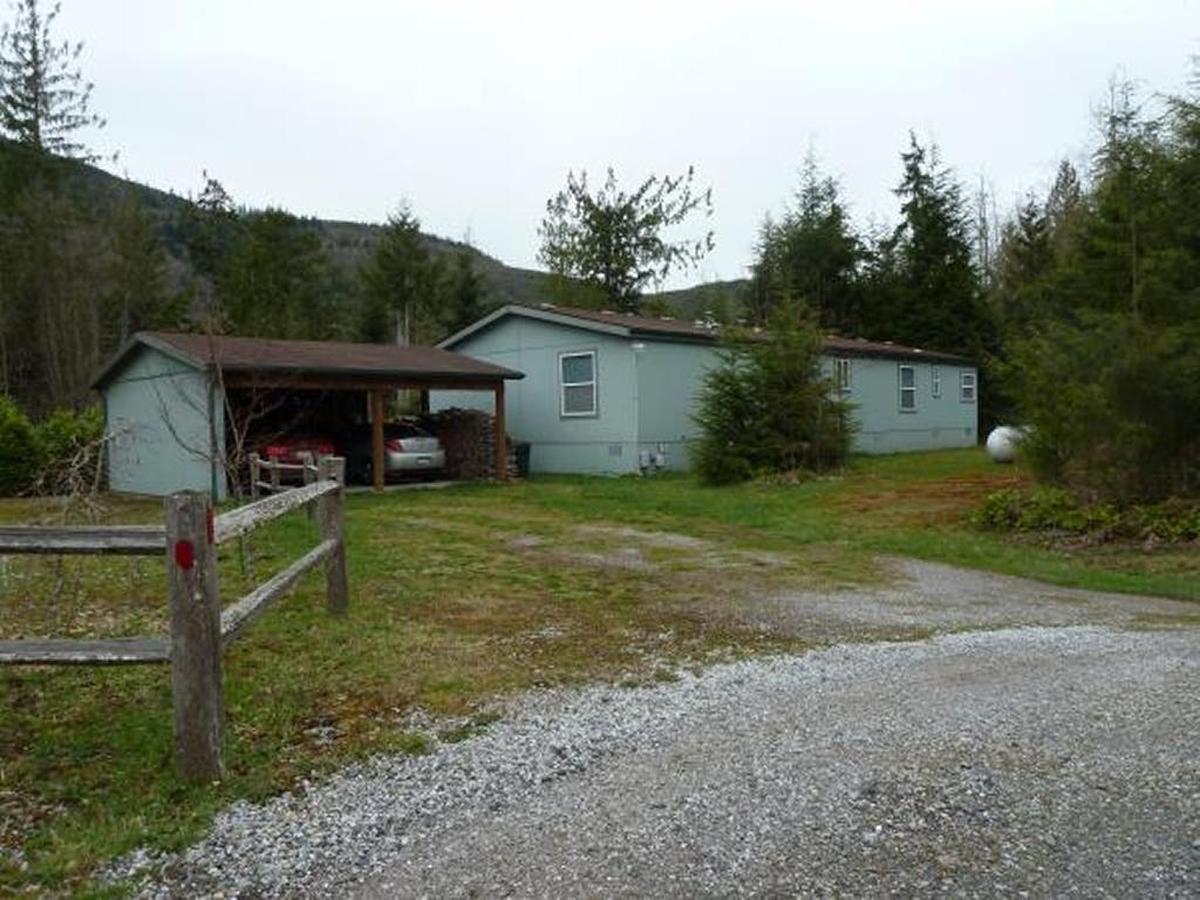 The home of Donald Lee Calvin, 60, where he shackled a man, injected him with a hypodermic needle and tortured him with a Taser, hammer and baton. Calvin was found guilty Wednesday of kidnapping and torturing the man in November 2016.