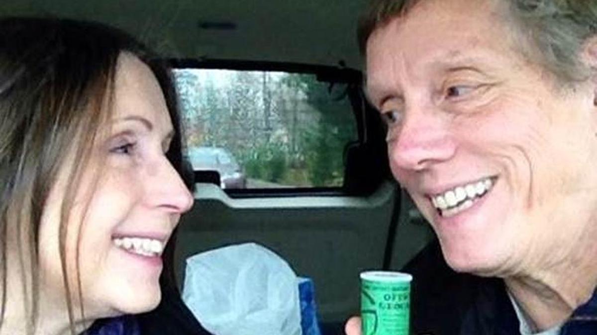 Laura, left, and Marty Thawsh were hurt in a crash on New Year’s Day near Deming.