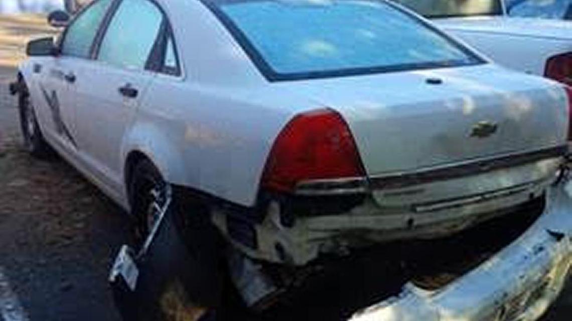 At 6:50 a.m. Nov. 28, a Washington State Patrol trooper was injured while sitting in his patrol car that was struck from behind while he was investigating a collision along westbound Highway 18 to South Interstate 5 in Federal Way.