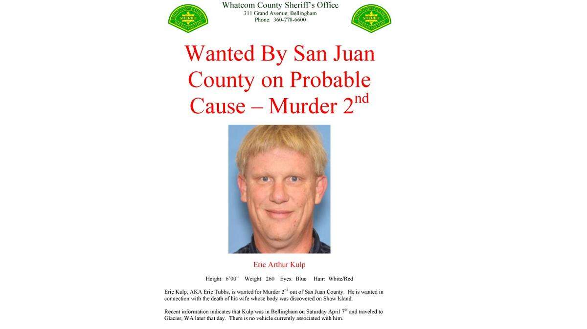 Eric Kulp Wanted Poster