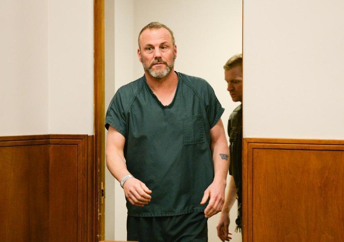 Attorney Daniel Thomas Parsons appears Wednesday, Jan. 24, 2018, in Whatcom County Superior Court in Bellingham. Parsons is accused of threatening David Nelson, City of Ferndale’s prosecuting attorney.