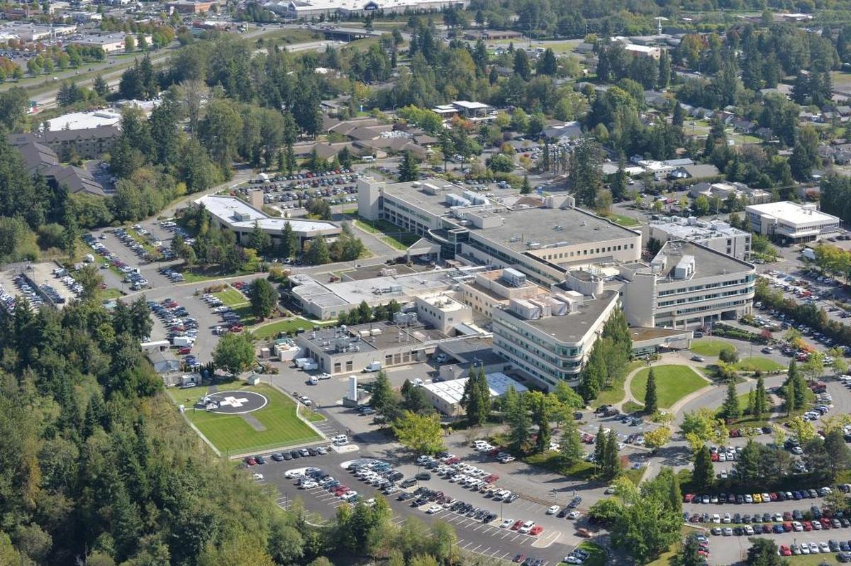 An aerial view of St. Joseph hospital. The Employment Security Department ranked the top 25 job postings online for Whatcom County in August and listings for registered nurses topped the list.