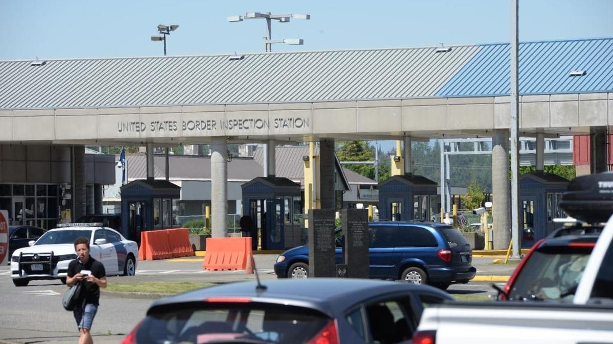 U.S.-Canada border crossing at Sumas, Monday, May 22, 2017.