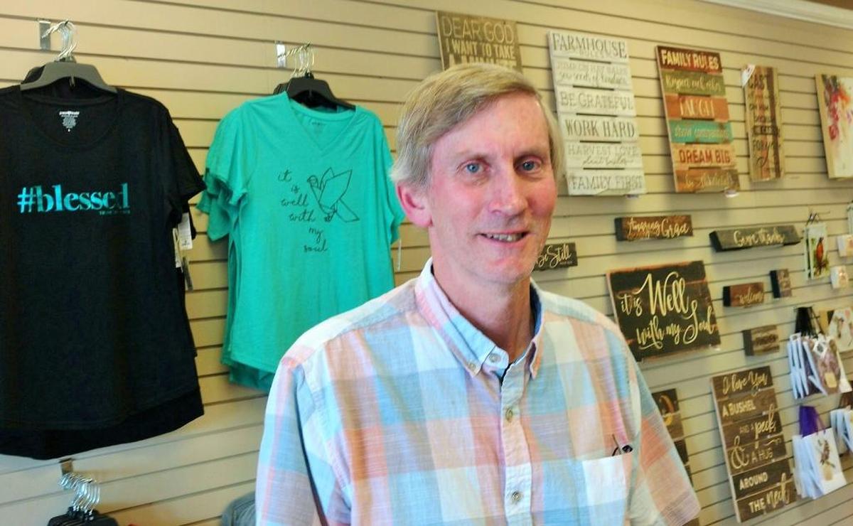 Bill Harman opened Connections Christian Store earlier this month in Lynden’s Fairway Center. Harman was formerly the manager at the Lynden Family Christian store, which closed earlier this year after the national company filed for bankruptcy.