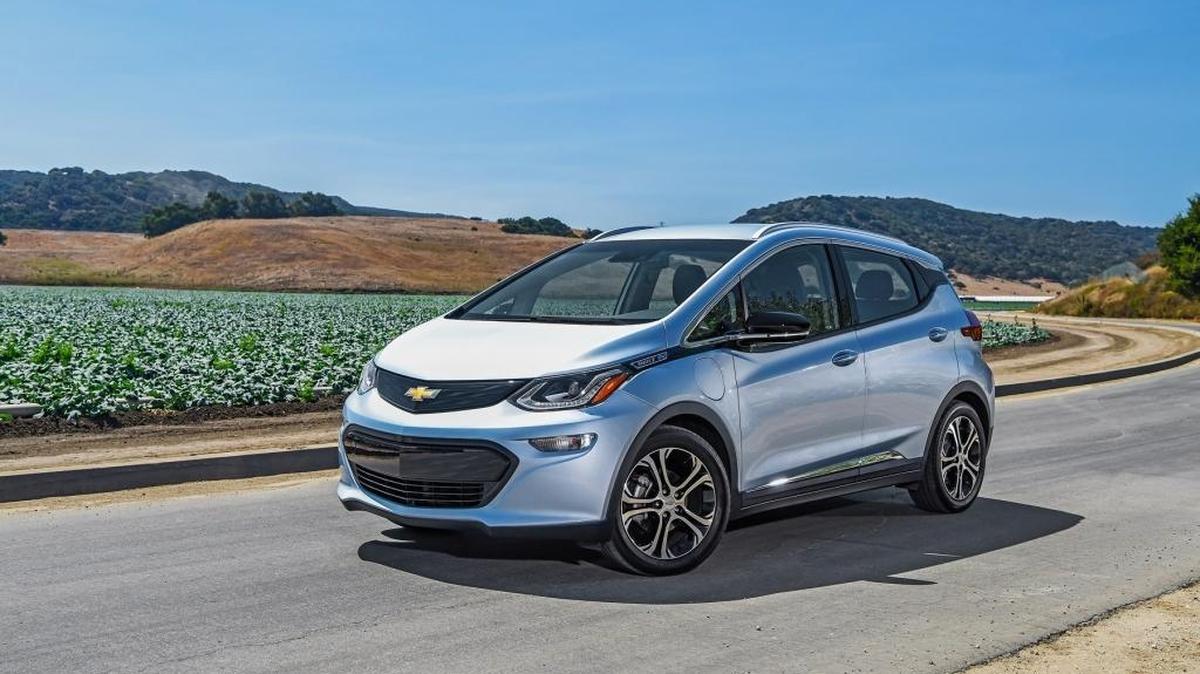 The Chevrolet Bolt is just one of the electric vehicles available for test drive at the Bellingham Farmers Market on Saturday.