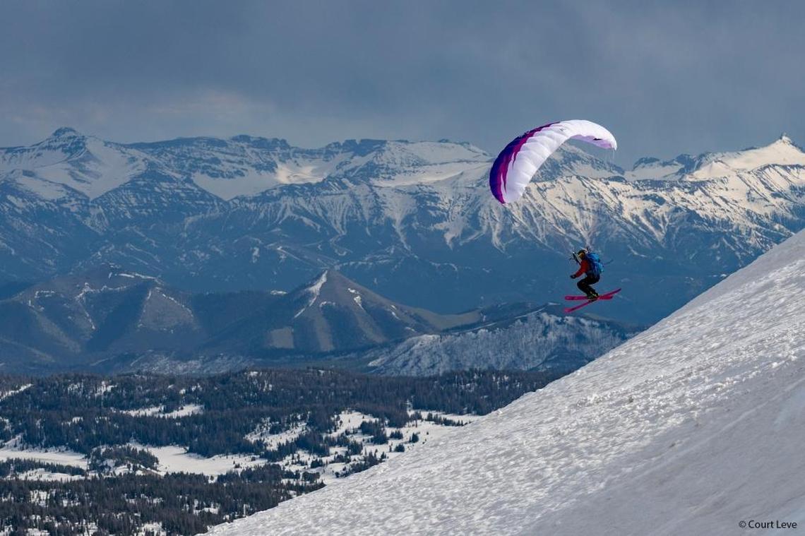 Michael “Bird”Shaffer of Twisp is a skier and speed rider who appeared in Warren Miller’s film “Line of Descent,” featured in the Tri-City Herald in November 2017.