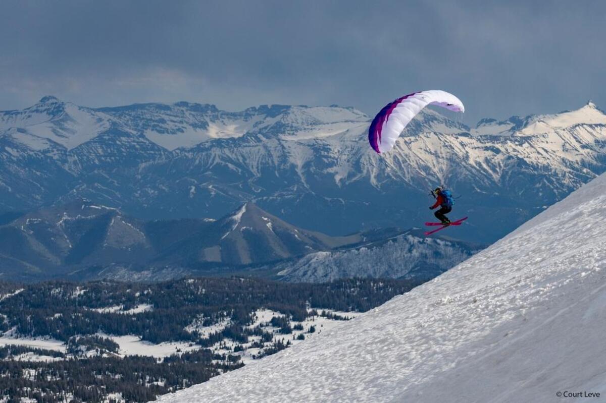 Michael “Bird”Shaffer of Twisp is a skier and speed rider who appeared in Warren Miller’s film “Line of Descent,” featured in the Tri-City Herald in November 2017.