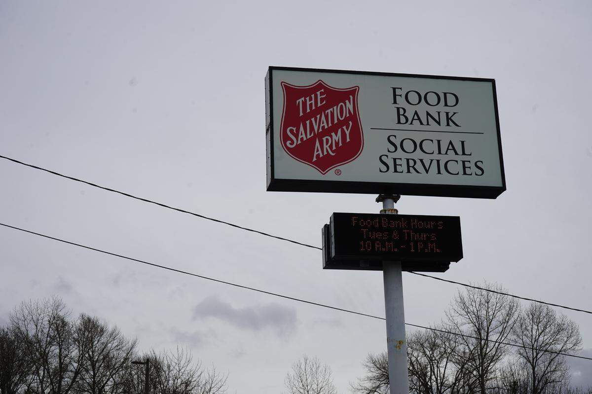 The Salvation Army Food Bank is open Tuesdays and Thursdays from 10 a.m. to 1 p.m. at 1515 Birchwood Avenue in Bellingham, Wash.