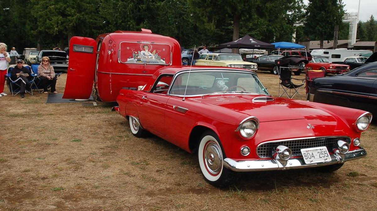 
Betty Balmer’s T-Bird is among the vehicles at the Fourth Corner Elites Show and Shine on Aug. 22 at the Deming Logging Showgrounds.
