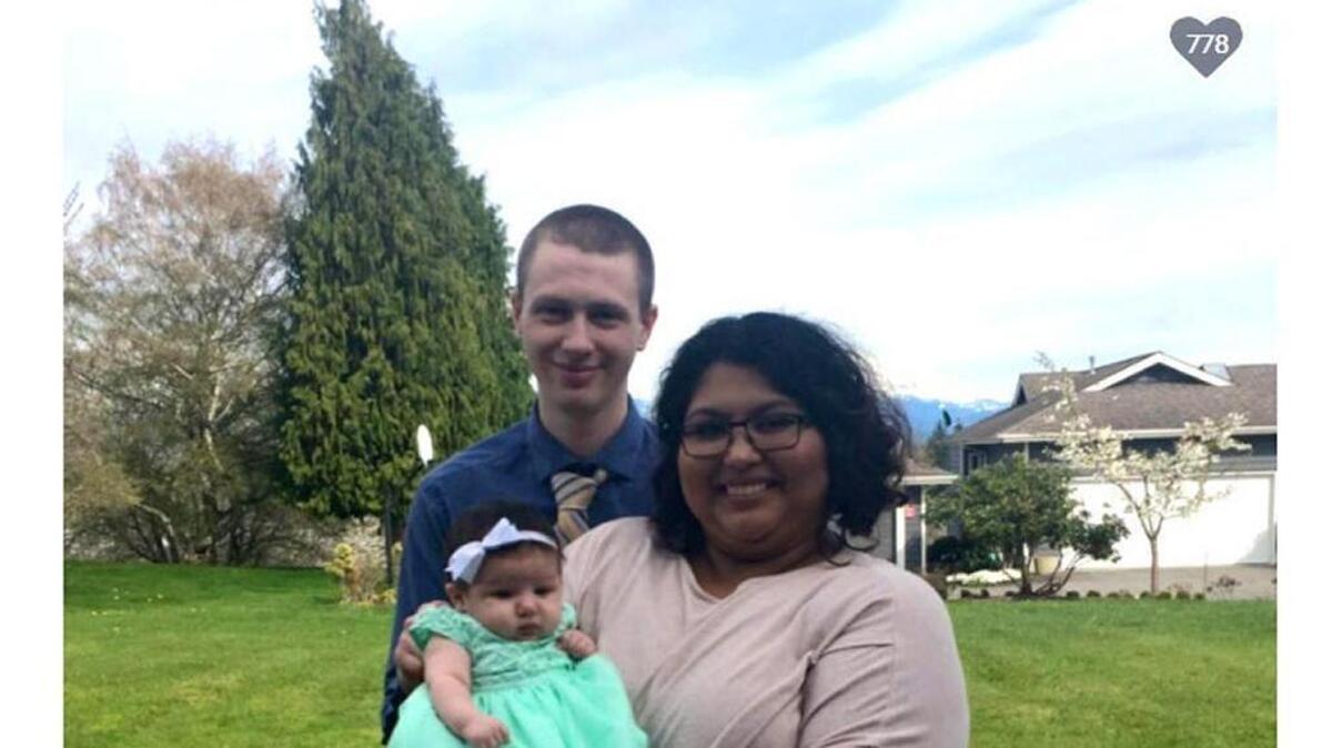 A GoFundMe page for Pamela C. Moyer, 24, whose husband and daughter died in a vehicle accident Sunday, exceeded its goal in less than 24 hours.