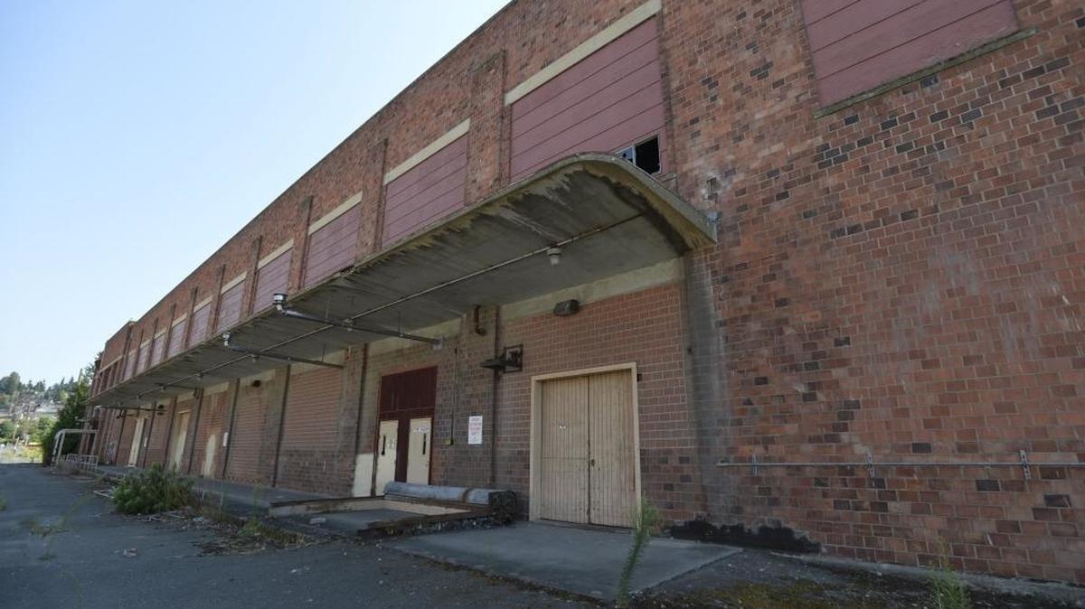 The Boardmill building at the former Georgia-Pacific site on Bellingham’s waterfront may be converted into a hotel and conference center.