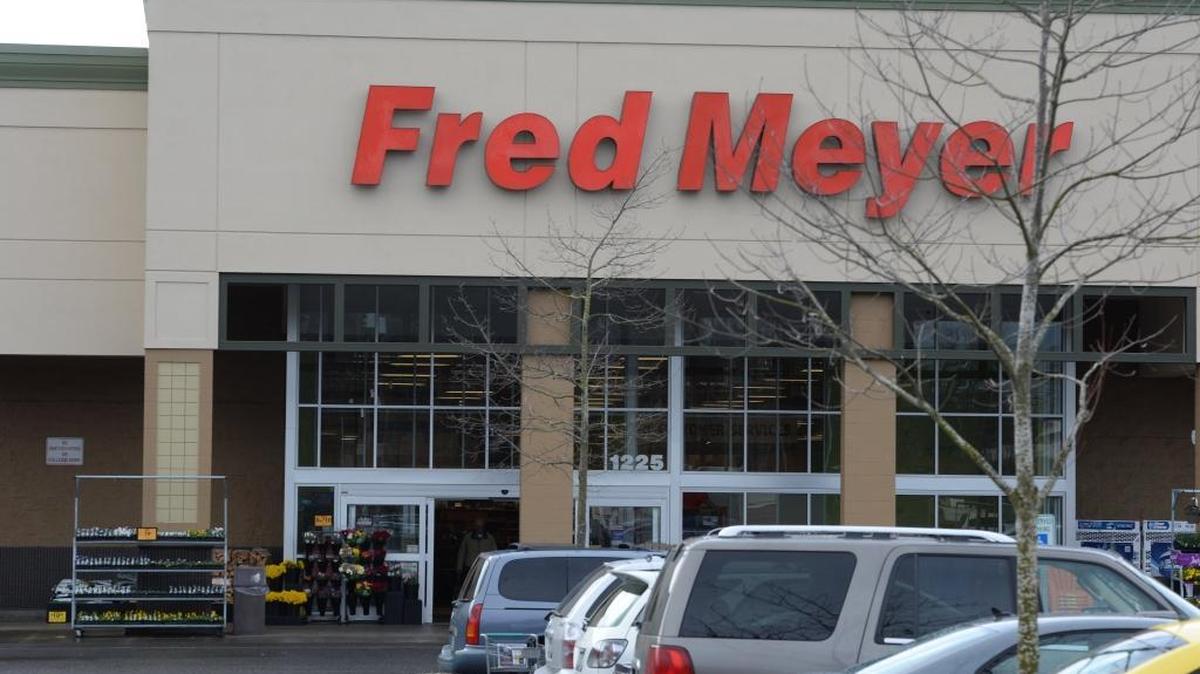 The Fred Meyer grocery store on West Bakerview Road in Bellingham.
