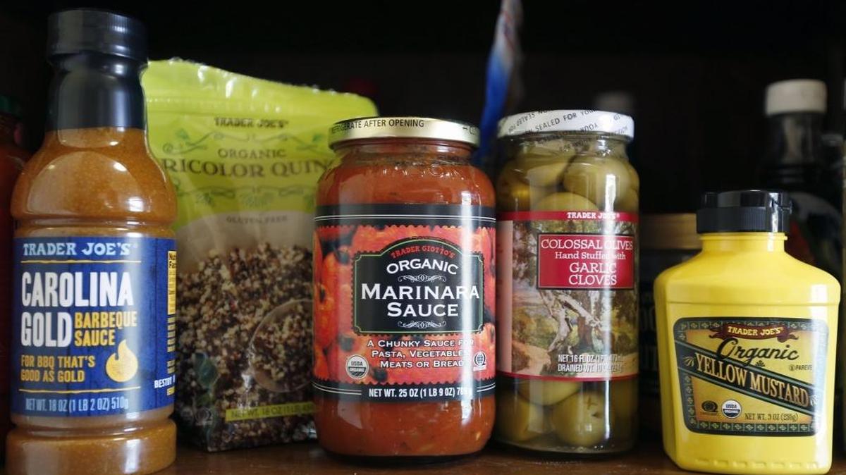 Trader Joe’s products.