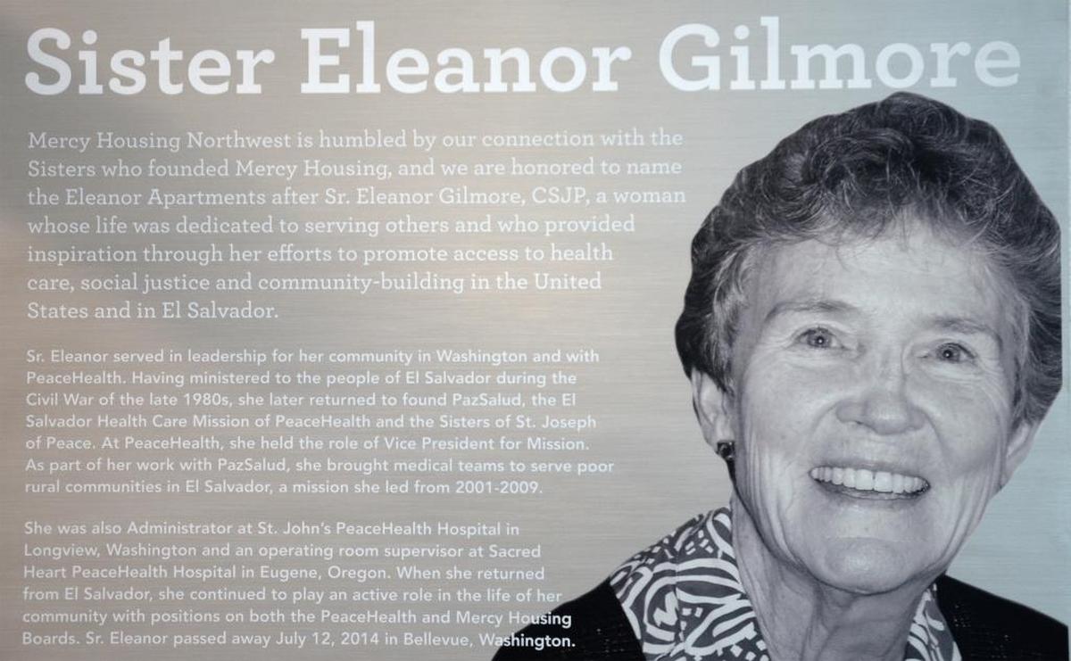 The new Eleanor Apartments in Bellingham on Friday, Nov. 3, 2017. The 80-unit apartment building for low-income seniors was named after Sister Eleanor Gilmore.
