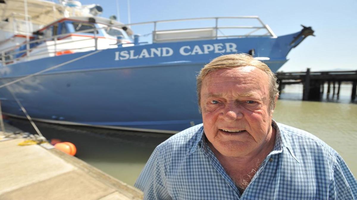 Terry Buzzard, shown in 2012, operated boat charters out Bellingham for more than 50 years. He died Dec. 18, 2015, at the age of 73.