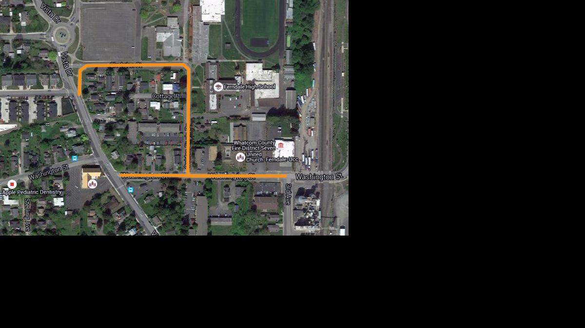Three streets around Ferndale High School will be closed starting Wednesday, June 15, as the city begins a road-improvement project expected to last into the fall.