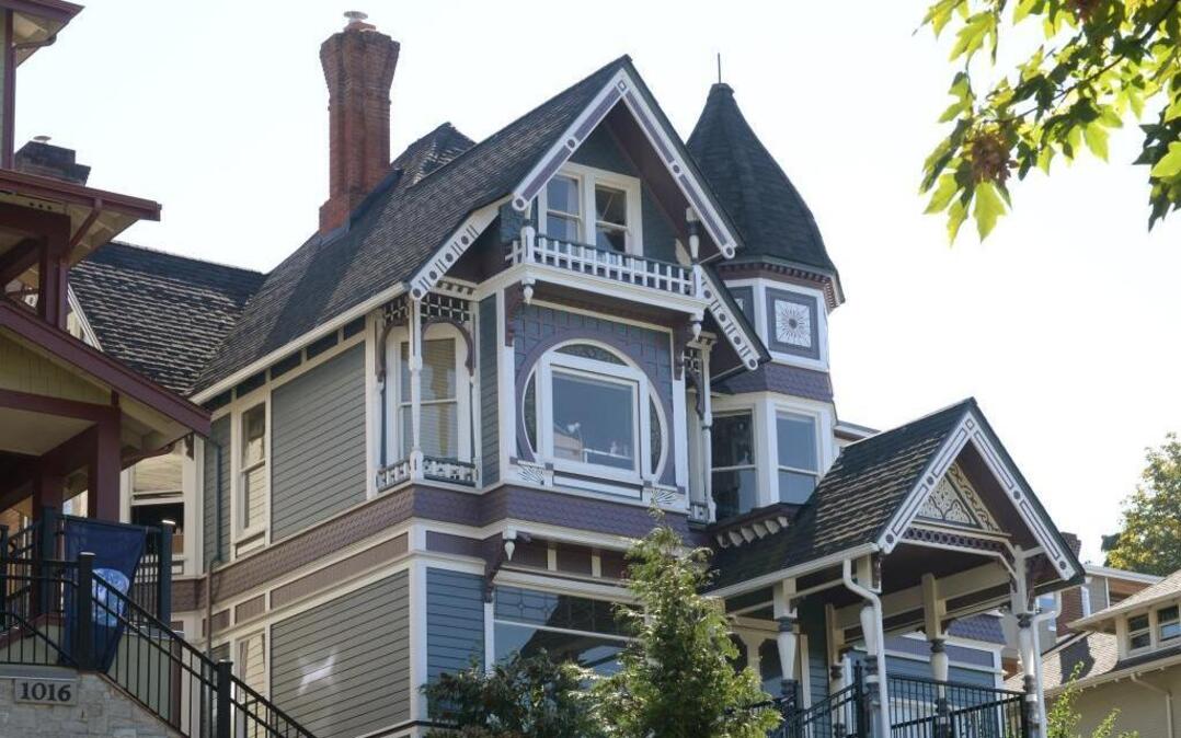 The home of Robert Morse, founder of Morse Hardware Co., was built in the late 1800s. The plan for the house at 1014 N. Garden St. came from a catalog, with construction supervised by Alfred Lee, the architect who designed Bellingham’s first city hall now part of Whatcom Museum.
